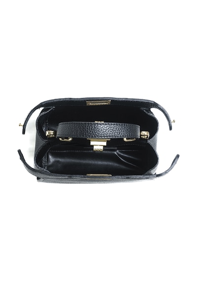 Çapraz Çanta Kadın Sharon S Piumelli Milano Bag D28 Black Siyah