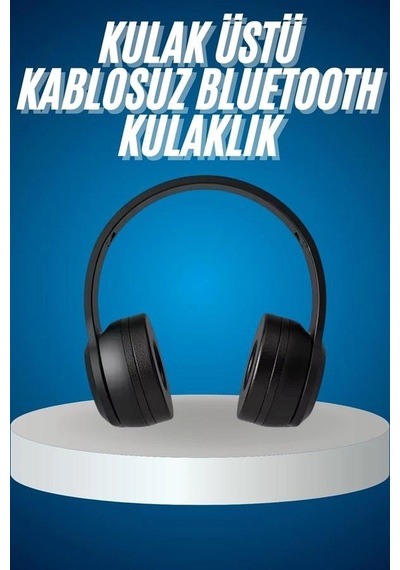 Wireless 5.0 Bluetooth Kablosuz Kulaklık Anc Özellikli Kulak Üstü Ayarlanabilir Çok Renkli