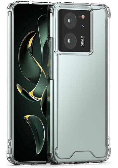 Xiaomi Mi 13t Pro Kılıf Coss Şeffaf Sert Silikon Kılıf
