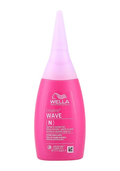 Wella Creatine + Wave N Perm Emulsion Normal Ve Dayanıklı Saçlar İçin 75 Ml