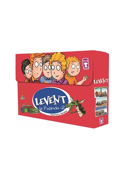 Levent İz Peşinde Set 2 - 5 Kitap Takım - Mustafa Orakçı - Timaş Çocuk