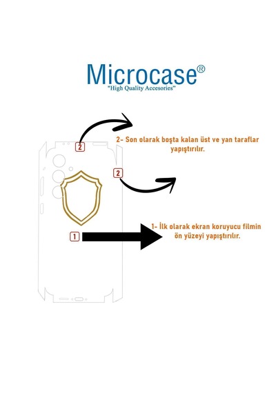 Microcase Vivo X300 Pro İle Uyumlu Tpu Arka Ve Yan Nano Koruma- Ekm115