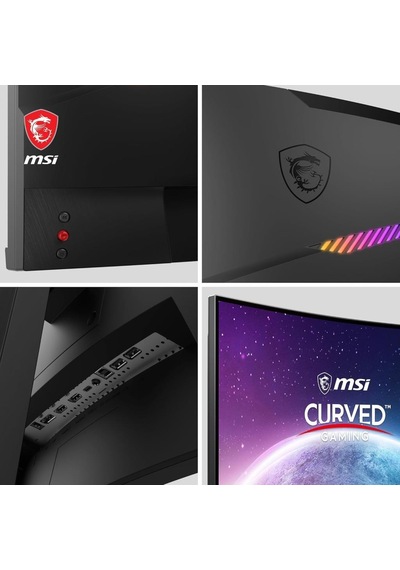 MSI Mag 325CQRF-QD 31.5" 1 MS 2K Curved 170 Hz Oyuncu Monitörü Teşhir