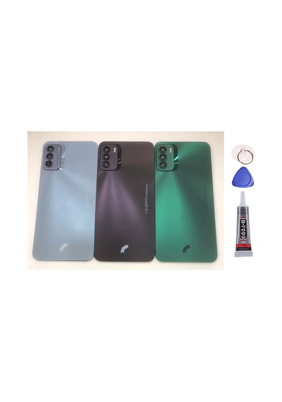 Reeder S19 Max Pro S Mor Arka Kapak Batarya Kapağı Pil Kapağı Yapışkan Ve Sökme Aparatıyla Beraber Full Set Mor