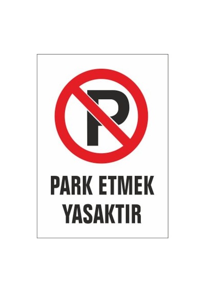 Park Yasak Levhaları 5 Adet