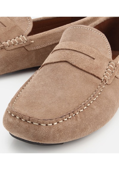 Hotiç Erkek Süet Deri Bej Rahat Günlük Loafer 02ayh319950a300 02ayh319950a300