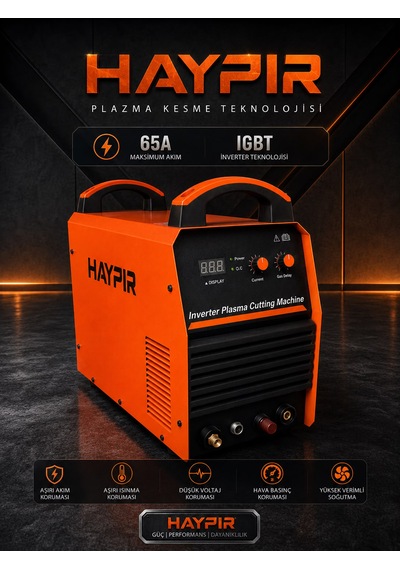 Plazma Kesme Makinası 65 Amper