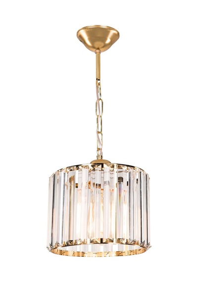 Lavinya Kristal Tekli Avize Gold Gold
