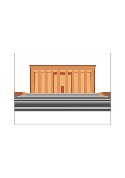 Anıtkabir, 5 Adet Büyük Boy A4, Kum Boyama Kartı Seti-red Castle Kb-rc-055