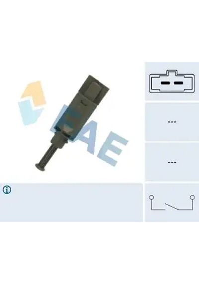 Fae 24772 Debriyaj Pedal Musiri 1044903 1h0927189a 1h0927189d