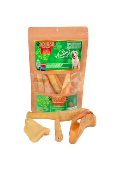 Petimix Sert Karışık Çiğneme Kemikleri Köpek Ödül Maması 200 G