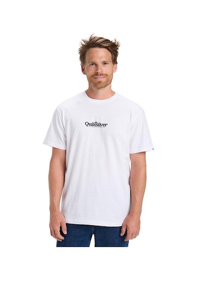 Quiksilver Fineline Erkek Beyaz Tişört