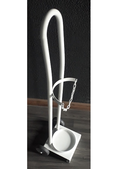 Oksijen Tüpü 5 L ve 10 L Kapasiteli Taşıma Arabası