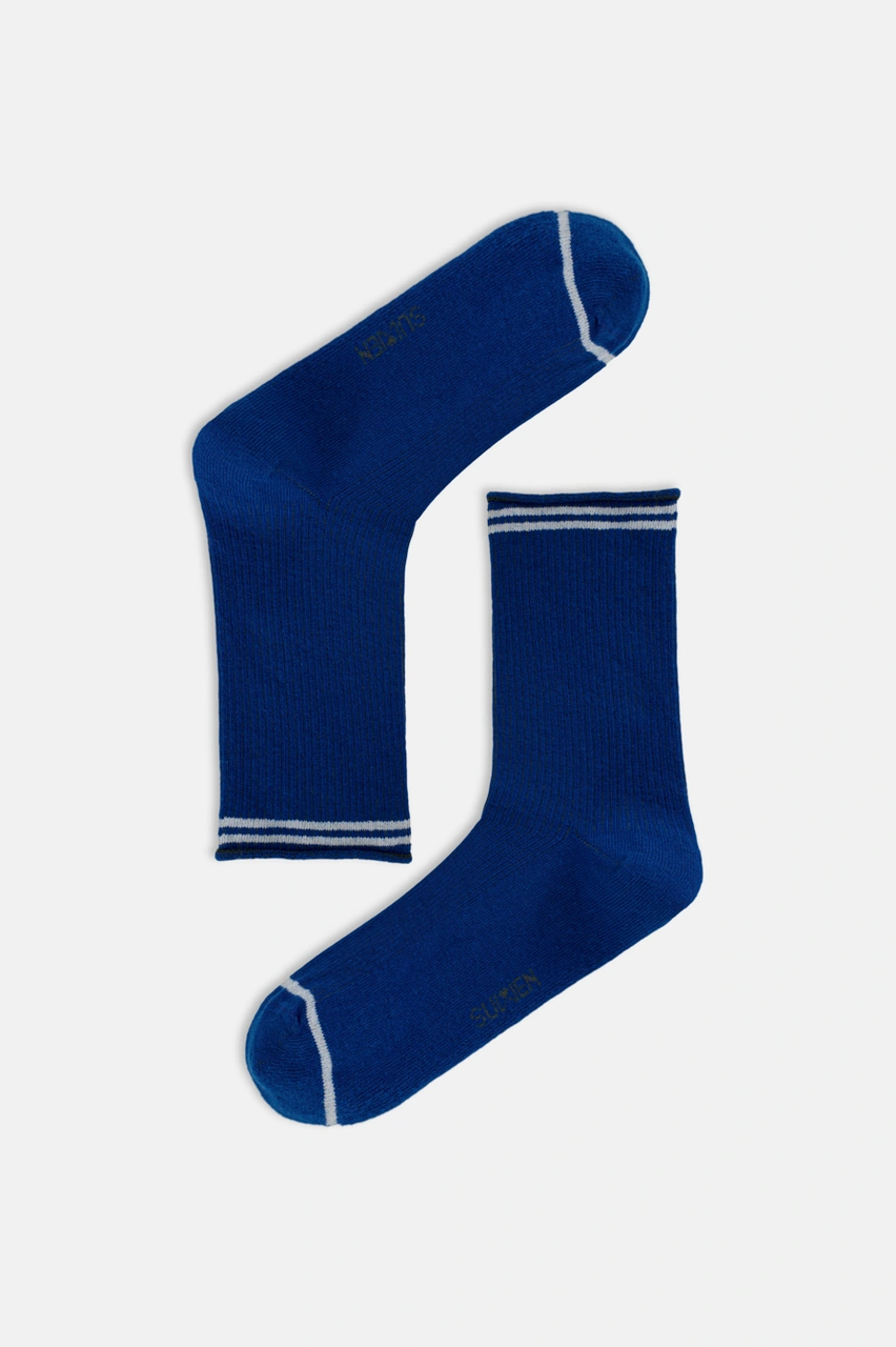 Suwen Stripe Comfort Soket Çorap Sc1498982 Saks