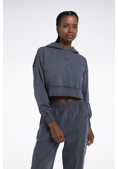 Reebok Belında Hoodıe Mavi Kadın Sweatshirt 000000000101908325