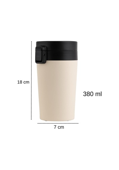 380 Ml Siyah Sızdırmaz Termos Matara Çift Katmanlı Paslanmaz Çelik, Isı Yalıtımlı Seyahat Ve Ofis Kupası Beyaz Çok Renkli 380 Ml Siyah Sızdırmaz Termos Matara Çift Katmanlı Paslanmaz Çelik, Isı Yalıtımlı Seyahat Ve Ofis Kupası Beyaz Çok Renkli