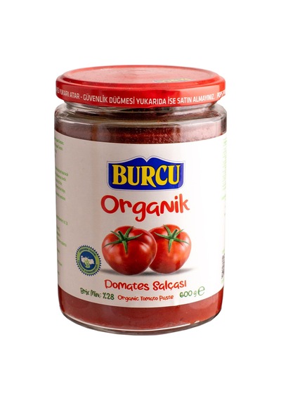 5 Adet Burcu Organik Domates Salçası 600 G