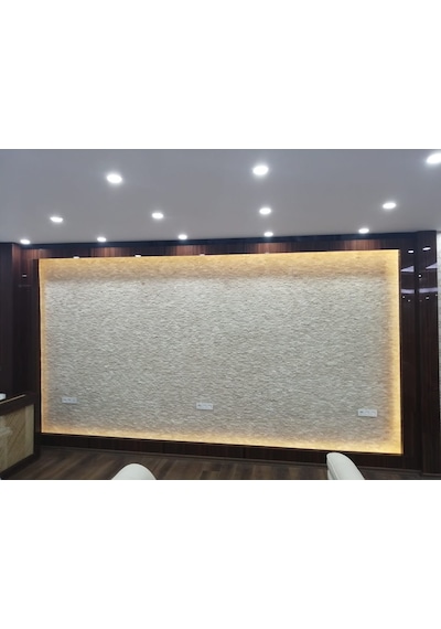 Patlatma Taş Fileli Tv Ünitesi Için Sandwave Krem Doğal