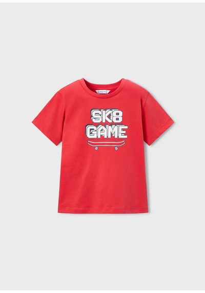 Mayoral Erkek Çocuk Penye Şort Tshirt Takım Kırmızı Kırmızı