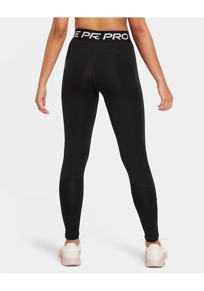 Nike Pro Dri-fıt Da1028-010 Büyük Kız Çocuk Taytı - Siyah