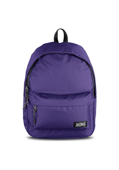 Jacbag Classic-tek Bölmeli Sırt Çantası-mor Renk:mor