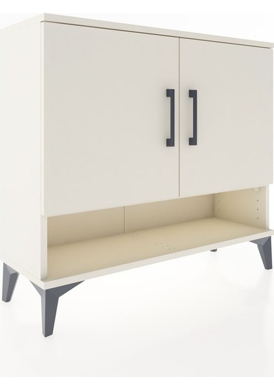 Arges Şifonyer 2 Raflı 2 Kapaklı 88x30x80 Aytaşı-aytaşı Aytaşı