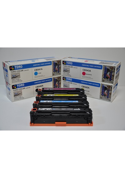 Toro 4'lü Toner Set Cb540a-cb541a-cb542a-cb543a