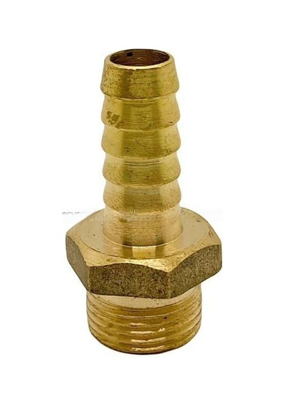 Sarı Dış Dişli Hortum Rekoru 1/2 10mm