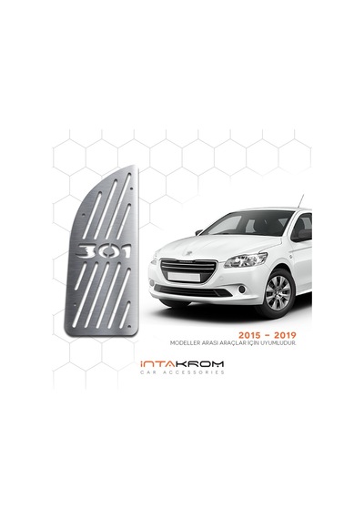 intakrom Peugeot 301 Krom Ayak Dinlendirme Pedalı