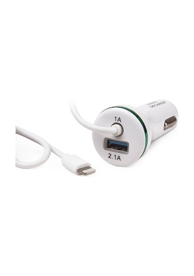 Syrox C39 Araç Içi Şarj Aleti Iph Lightning Sabit Kablo+Usb 3.1A