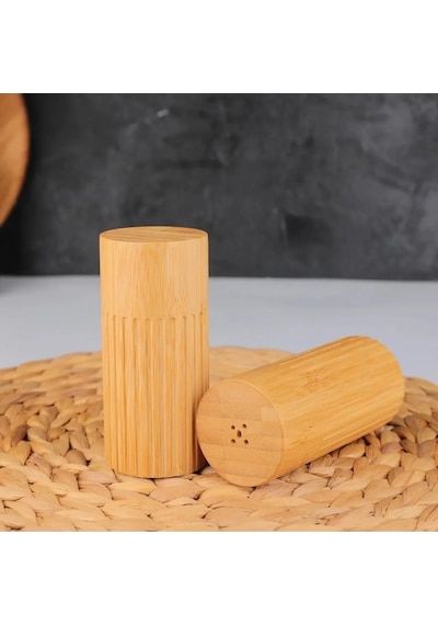 Mien Bambu Tuzlu Biberlik Mıen-7b05 Ahşap