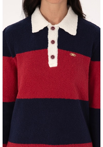 U.s. Polo Assn. Kadın Bordo Kazak /triko 50310034-vr014 Bordo