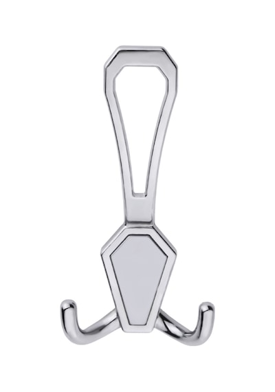 Vi Lla Portmanto Askısı, Metal Vestiyer Askısı, 48 Gr, Dolap Ve Duvar Askılığı, Krom Matkrom Vidalı Krom Krom