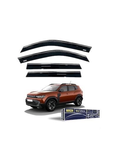 Renault Duster Kromlu Cam Rüzgarlığı Niken 2024+ Sonrası Uyumlu