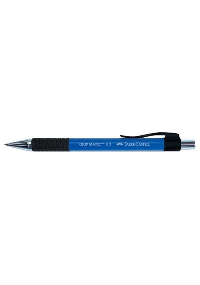 Faber Castell Grip Matic 1318 0.5mm Versatil Kalem Mavi 10'lu Paket Çok Renkli