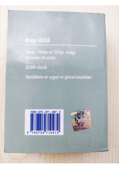 Fono Rusça Cep Sözlüğü