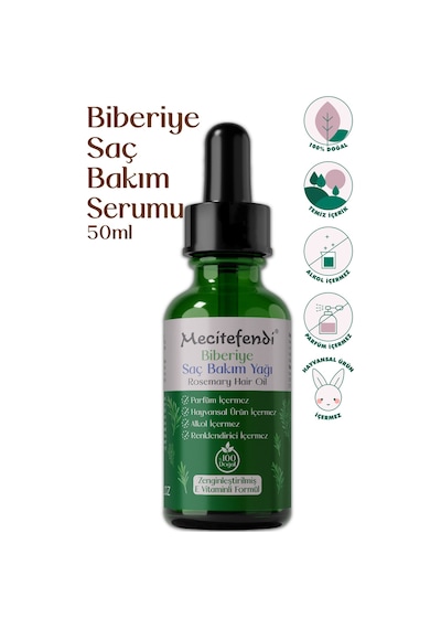 Mecitefendi Biberiye Saç Bakım Yağı 50 ML