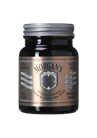 Morgan's Pomade Oudh &amp Amber Firm Hold Pomade Gold Label Şekillendirici Pomat 100gr