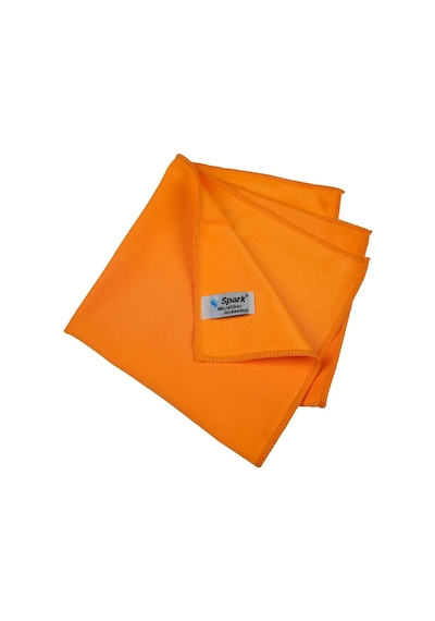 4 Adet Spark Kristal Mikrofiber Cam Silme Bezi Ve Genel Temizlik & Kurulama Bezi 40x40 Cm.