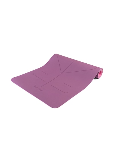 Gymo Ultragrip Hizalamalı 6mm Tpe Yoga Matı Pilates Minderi Mürdüm Mor