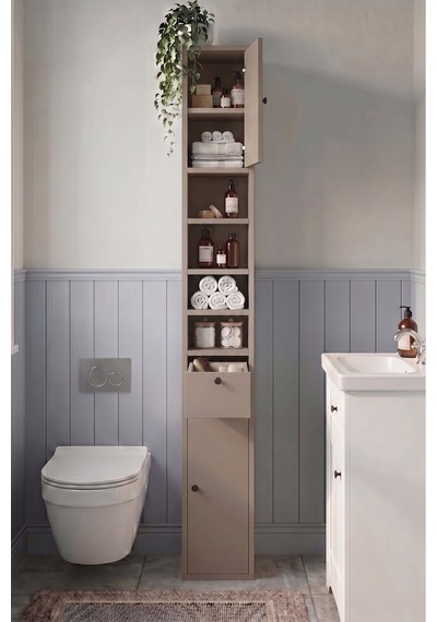 Yurudesign Riva 25x25cm Ekstra Dar Alan Banyo Dolabı Çok Amaçlı Dolap 2 Kapaklı Çekmeceli Raflı Kumsal Rv1-co Yurudesign Riva 25x25cm Ekstra Dar Alan Banyo Dolabı Çok Amaçlı Dolap 2 Kapaklı Çekmeceli Raflı Kumsal Rv1-co