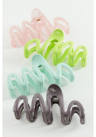 Oval Renkli Mandal Toka 11 Cm Pembe