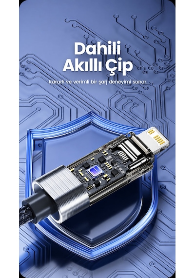 Toocki 20w Dijital Type-c To Lightning Yaylı Kablo 1,8 M