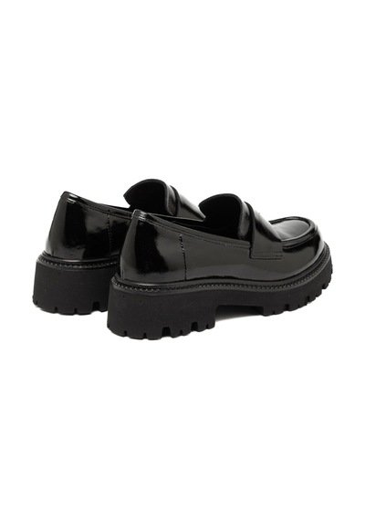 Nero Black Sneaker Günlük Kadın 25k11516xr Vergelio Skin Vernice Nero Bej