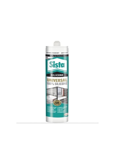 Sista Akvaryum Silikon Şeffaf 280ml