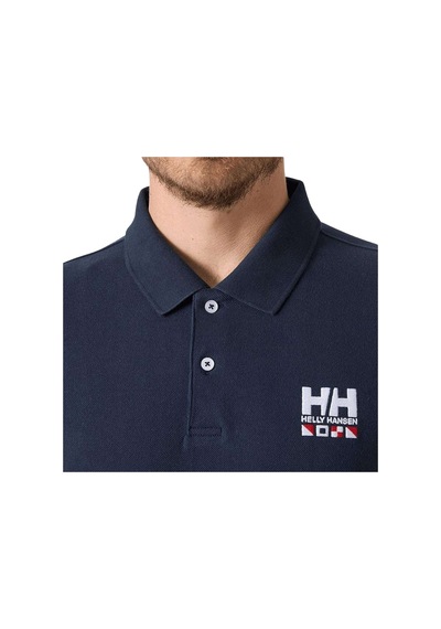 Helly Hansen Helly Hansen Toulon Graphic Erkek Mavi Polo Tişört 0021 Lacivert