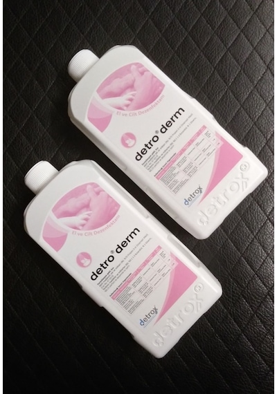 Detroderm %70 Izopropilalkol El Dezenfektanı 2 x 500 ML