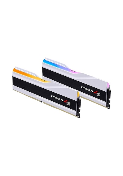 Gskill F5-6000J3636F32GX2-TZ5RW 64 GB (2x32) Trident Z5 RGB Beyaz 6000 MHz CL36 DDR5 Ram