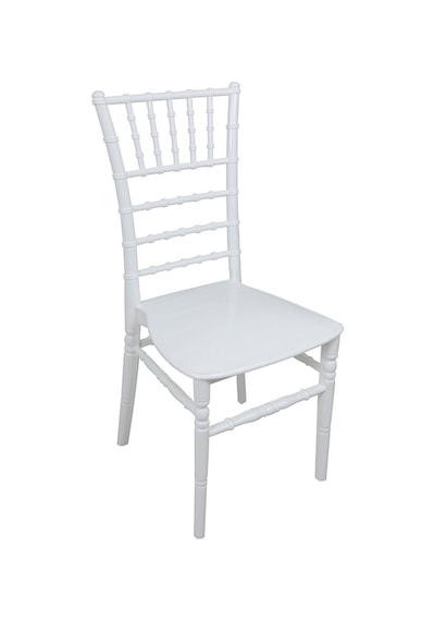 Depootoptan Mandella Silver Sandalye Tifany Beyaz