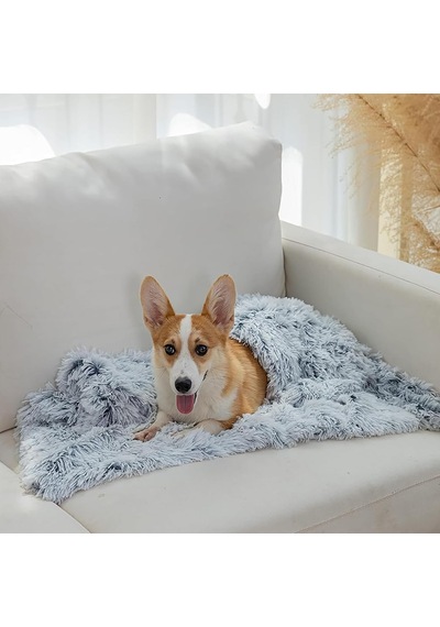 Evcil Hayvan Battaniyesi, 56x36cm Nefes Alabilen Uzun Tüylü Lifli Kedi Örtüsü, Yumuşak Sıcak Tutan Makinede Yıkanabilir Köpek Matı, Yatak Koltuk Ve Seyahat Kullanımı İçin Uygundur Evcil Hayvan Battaniyesi, 56x36cm Nefes Alabilen Uzun Tüylü Lifli Kedi Örtüsü, Yumuşak Sıcak Tutan Makinede Yıkanabilir Köpek Matı, Yatak Koltuk Ve Seyahat Kullanımı İçin Uygundur